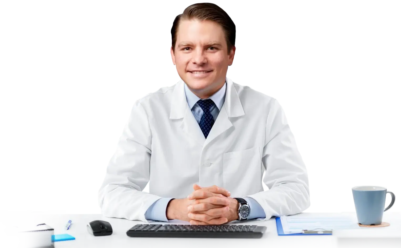 Retrato de Dr. Walter Luchsinger